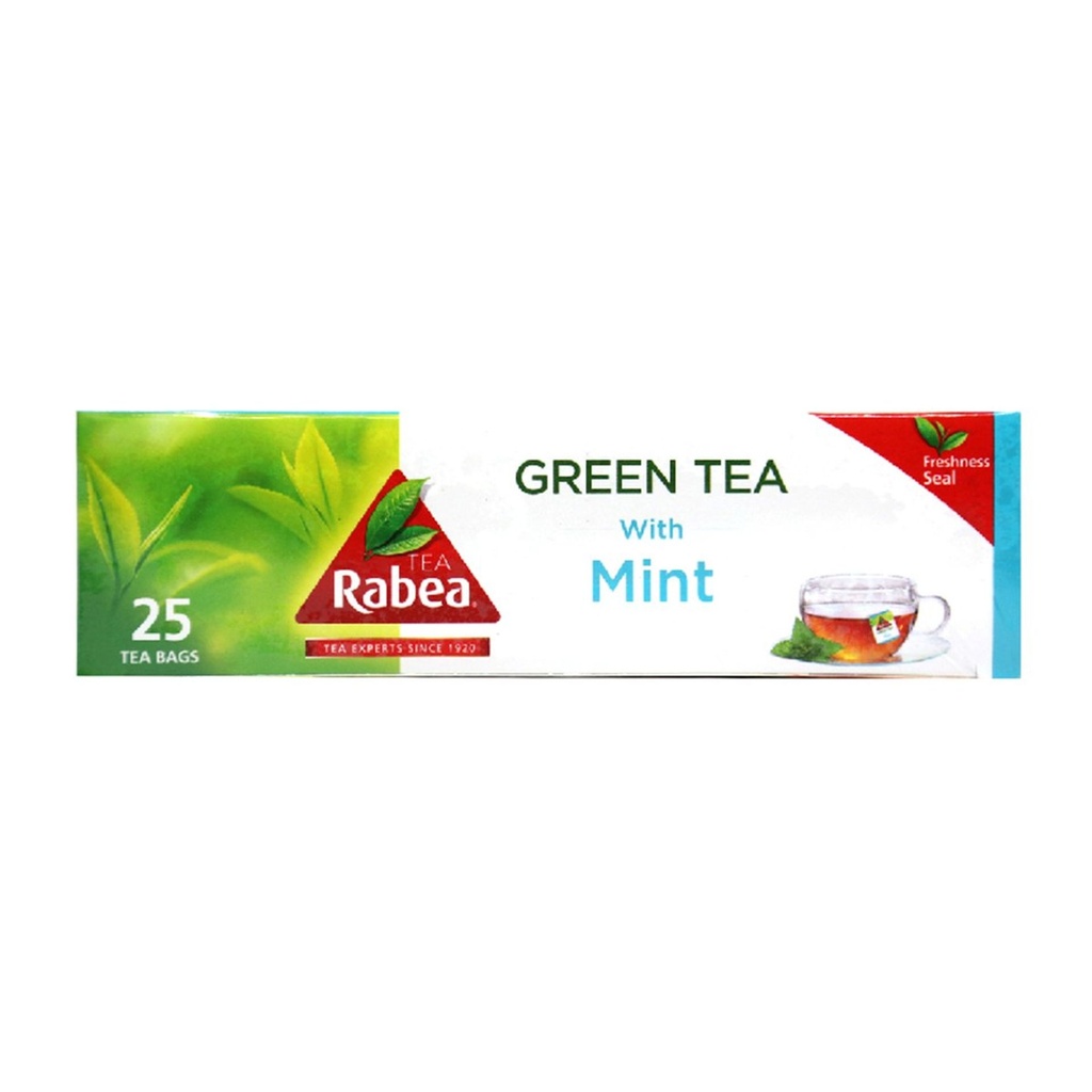 شاي ربيع أخضر بالنعناع اكياس 24*25